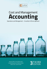 Cost and Management Accounting: Operations and Management 3rd Edition