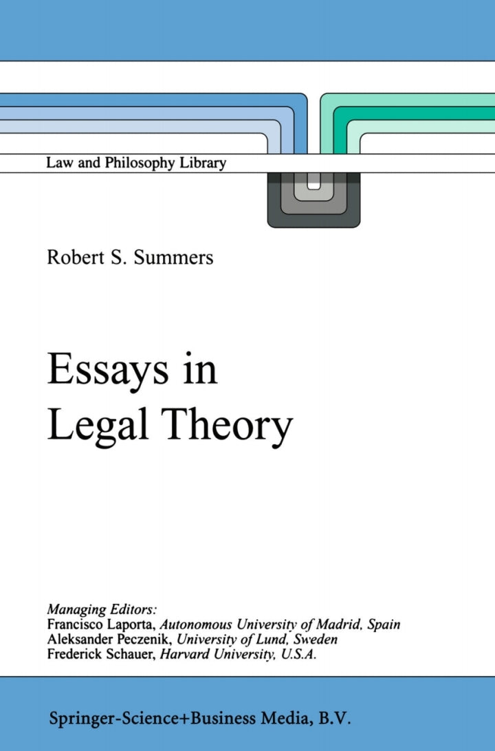 Essays in Legal Theory